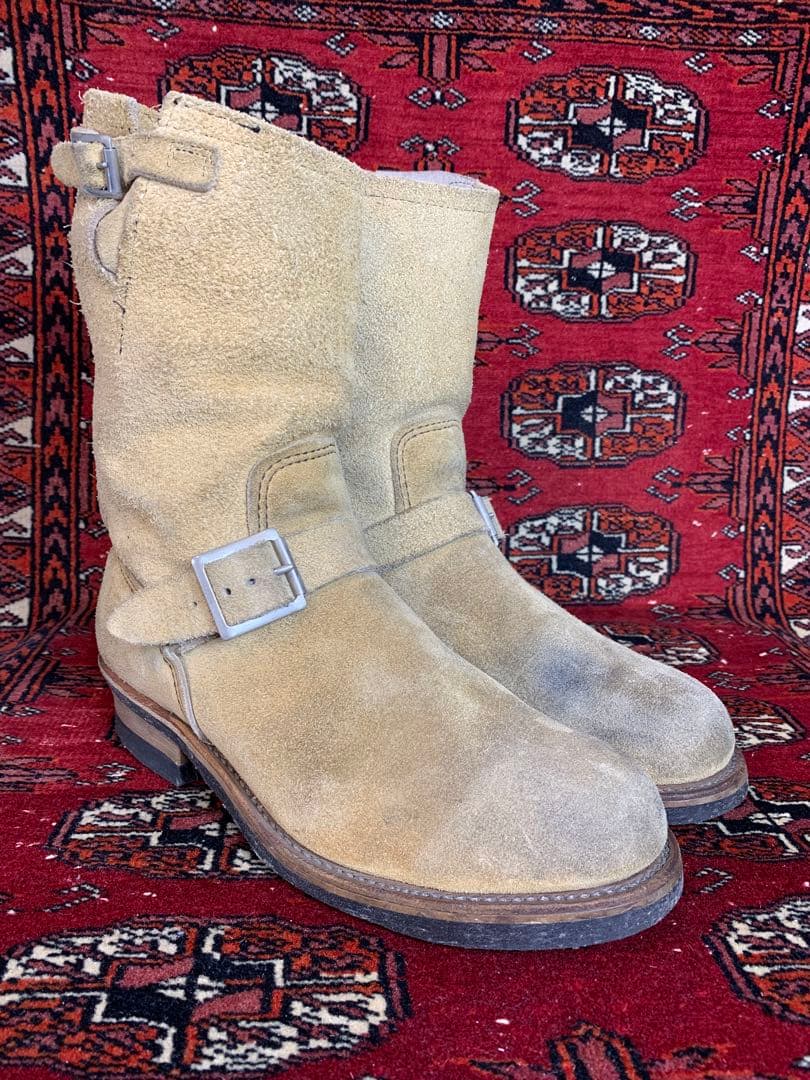 早い者勝ち❗️PT91❗️レッドウィング 8268 エンジニアブーツ ラフアウト