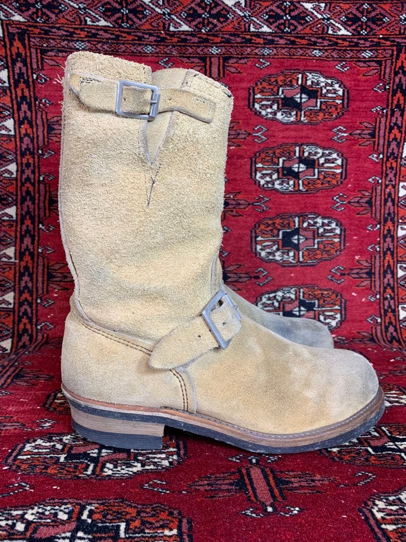 早い者勝ち❗️PT91❗️レッドウィング 8268 エンジニアブーツ ラフアウト