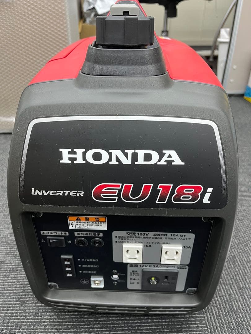 HONDA製のEU18iポータブル発電機