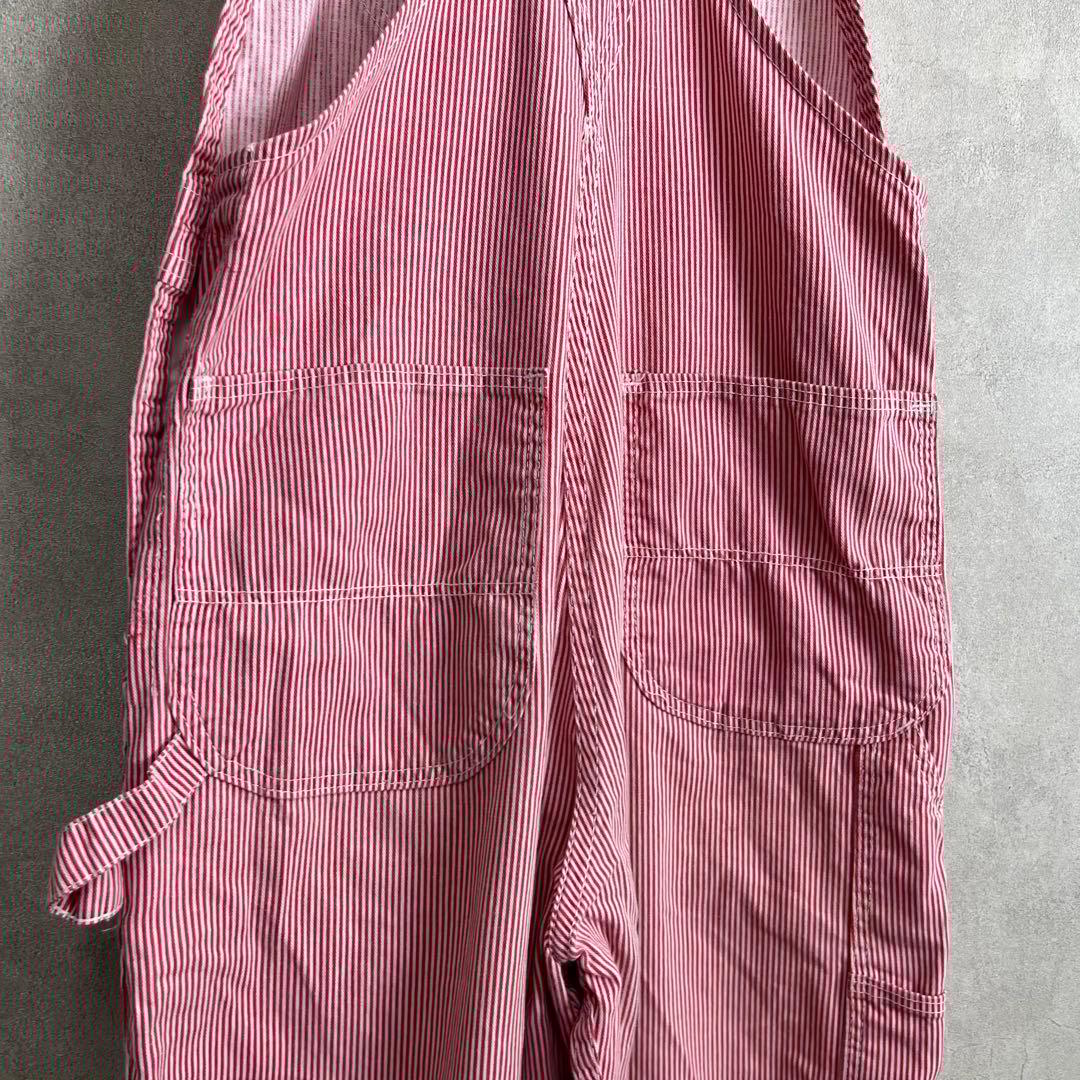 60s USA製 ワシントンディーシー オーバーオール 総柄 vintage