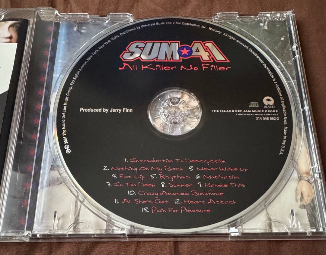 SUM 41 CD 9枚セット