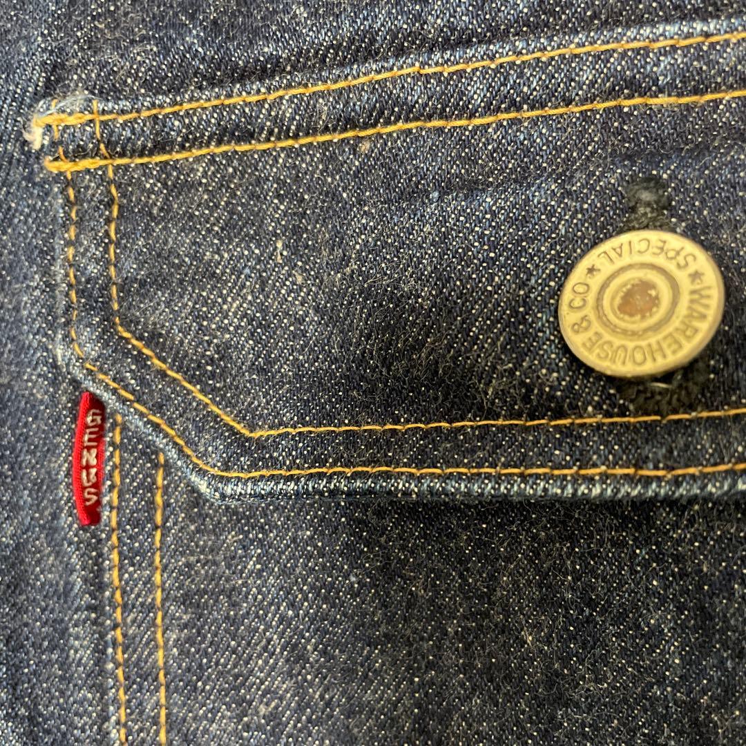 ウエアハウス　ビンテージデニムジャケット　tバック　最終値引