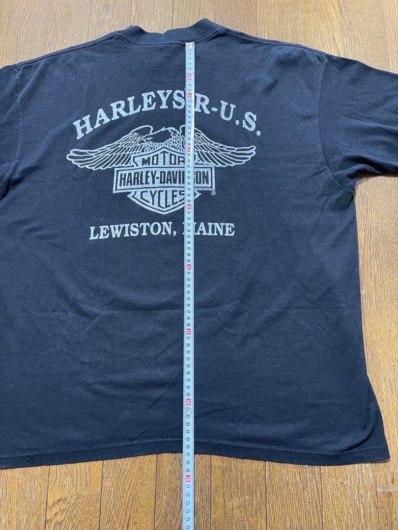 Harley-Davidson 鷲グラフィック 80s Tシャツ