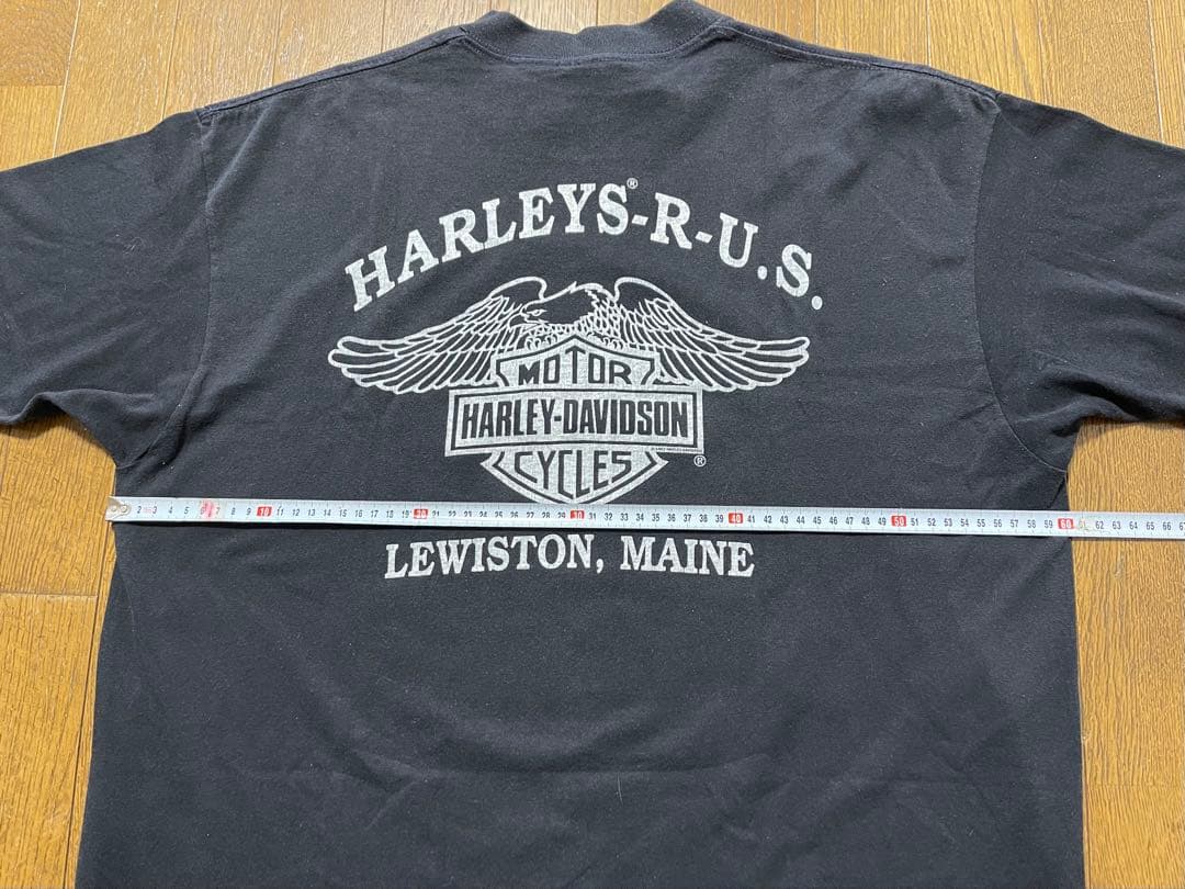 Harley-Davidson 鷲グラフィック 80s Tシャツ