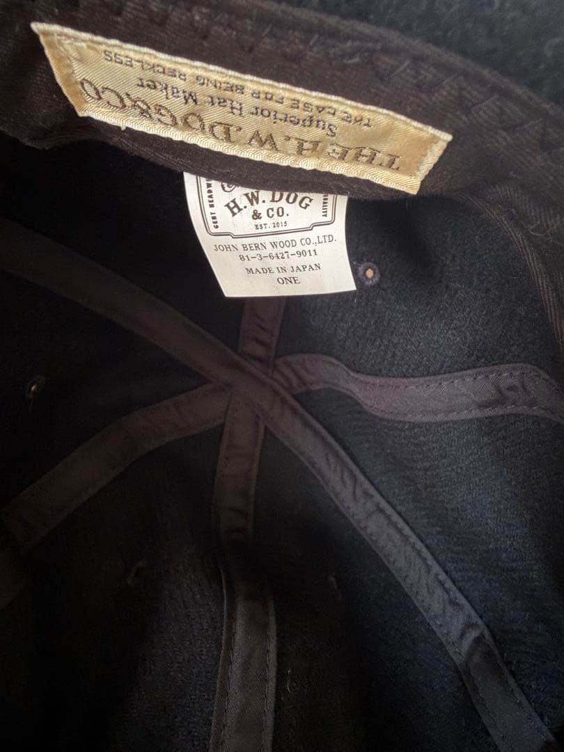 THEH.W.DOG&CO. キャップ