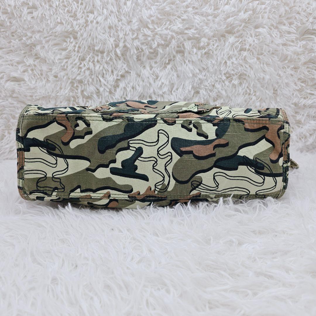 ✨00s y2k✨DIESEL ディーゼル 迷彩柄 コットン ショルダーバッグ
