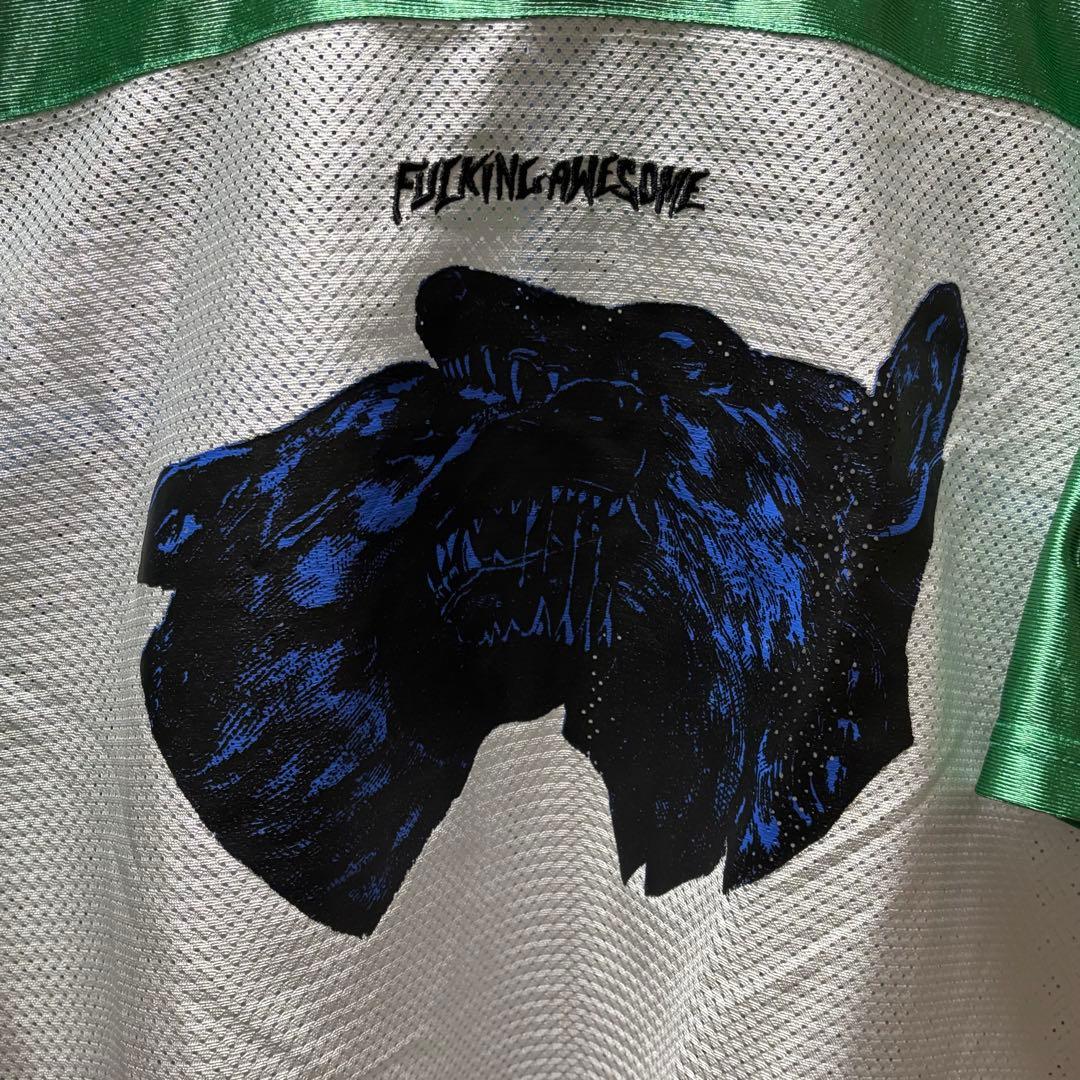 シャツ Fucking Awesome Dogs Football Jersey