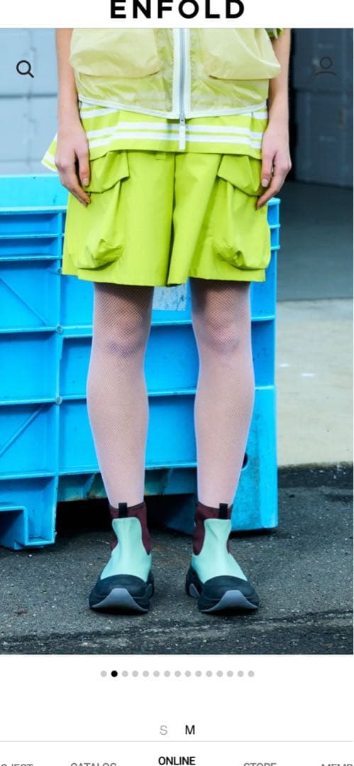 nagonstans pocketｓ half-pants 新品