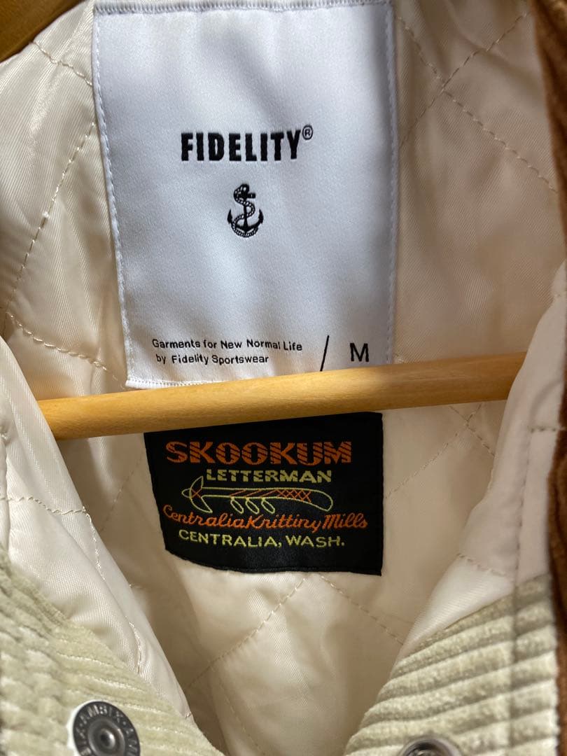 FIDELITY×SKOOKUM AWARDJACKET コーデュロイジャケット