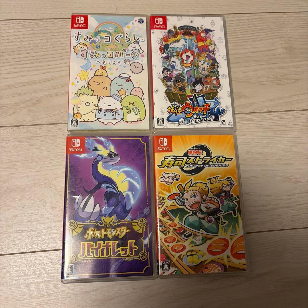 Nintendo Switch ソフト 4本セット売り