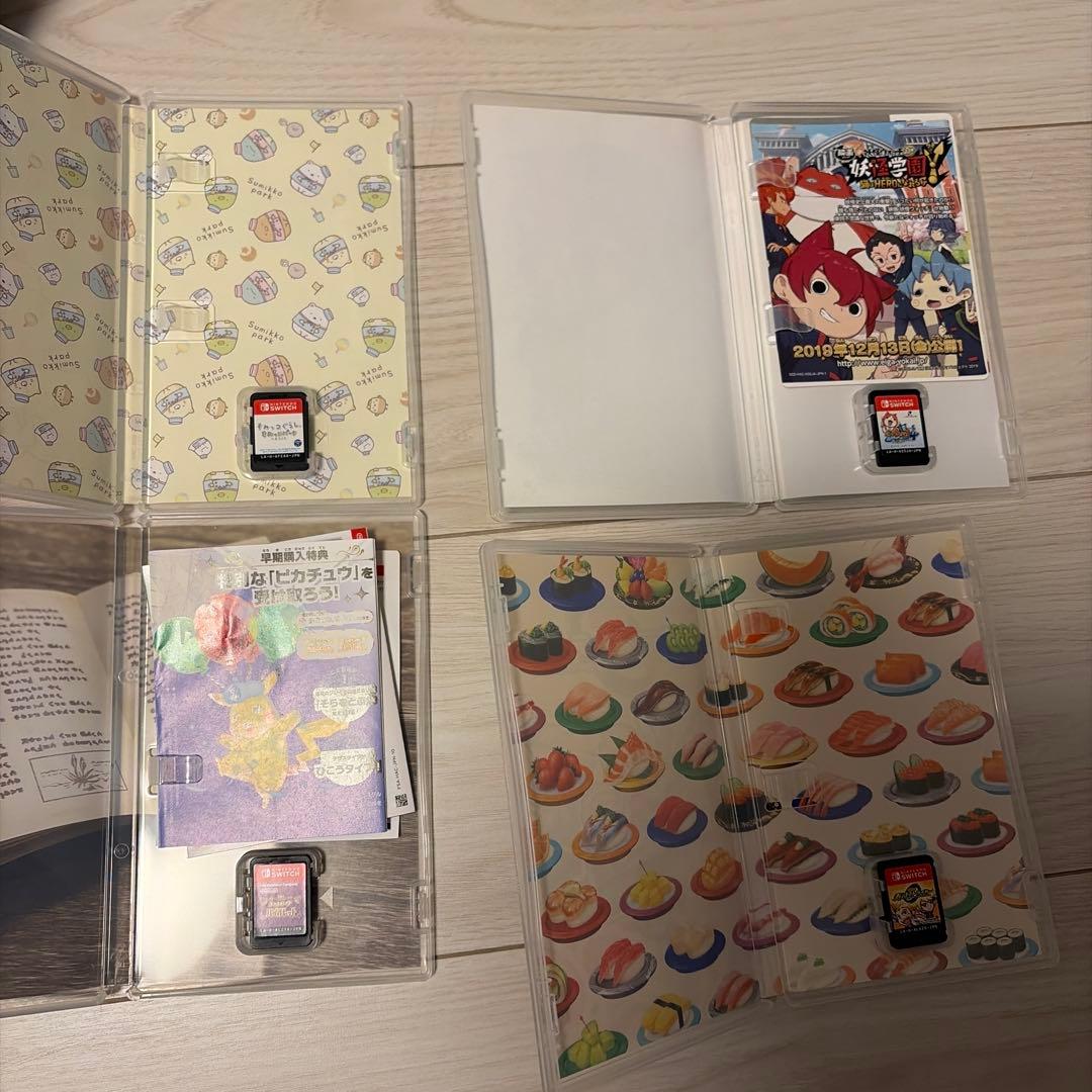 Nintendo Switch ソフト 4本セット売り