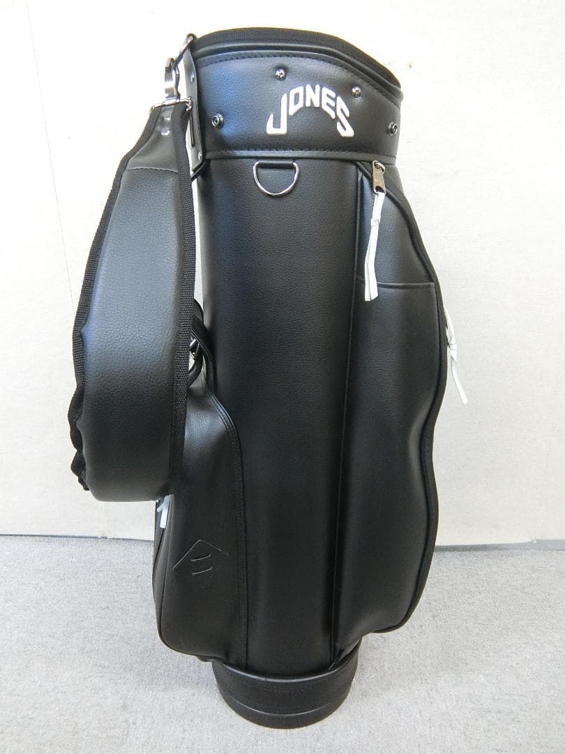 b648 ◆希少 JONES ライダー オールブラック キャディバッグ