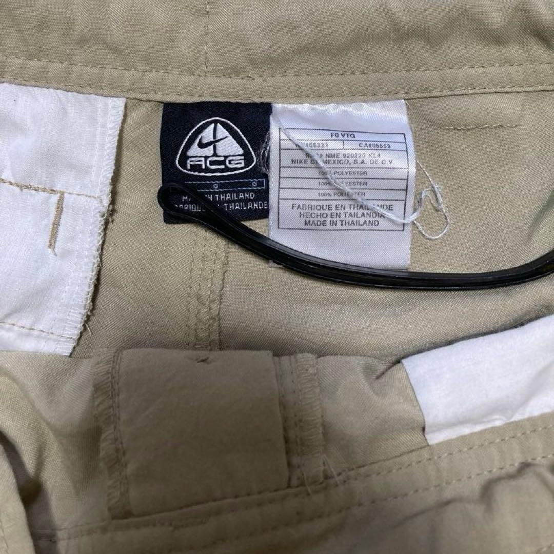 90s late-00s NIKE acg デタッチャブル カーゴパンツ L