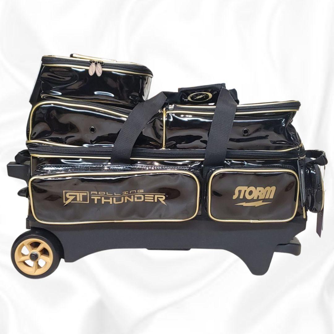 《国内未発売》 STORM ボウリングバッグ 3個入り ブラック/ゴールド