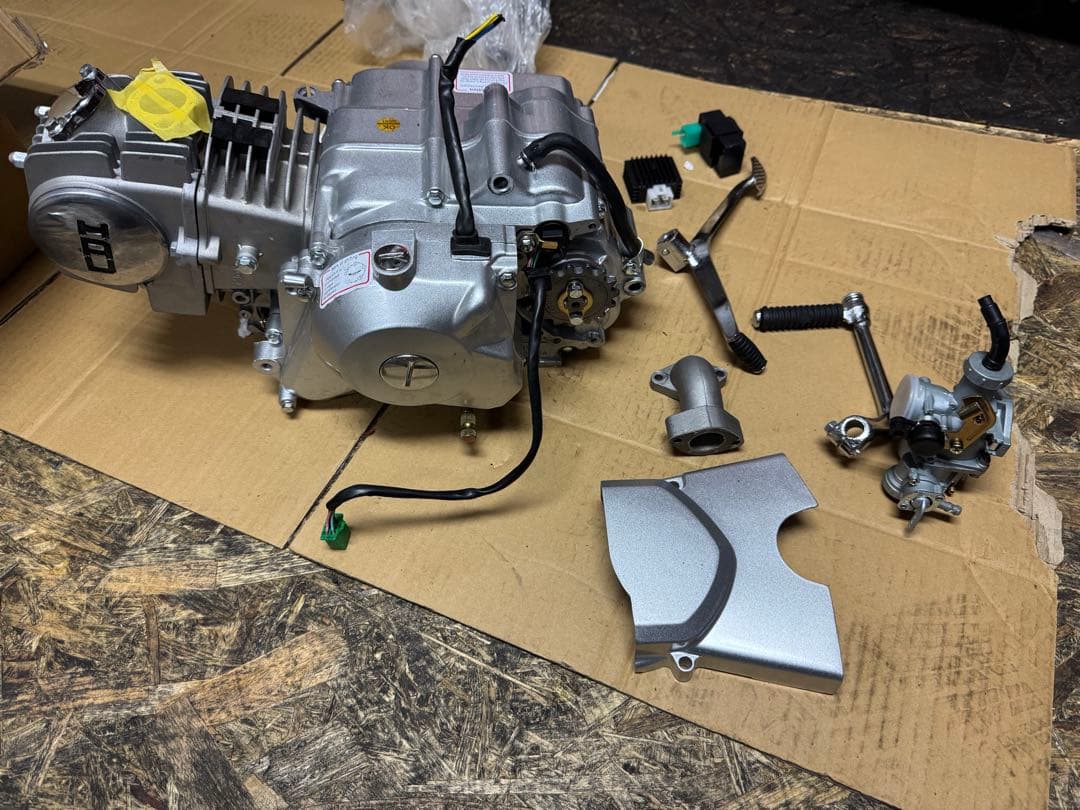 中華カブ 125cc クラッチ付き 圧縮あり