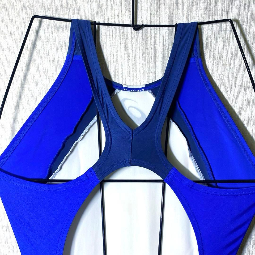 アシックス　asics 競泳水着　レディース　ALS86T ホワイト　Lサイズ