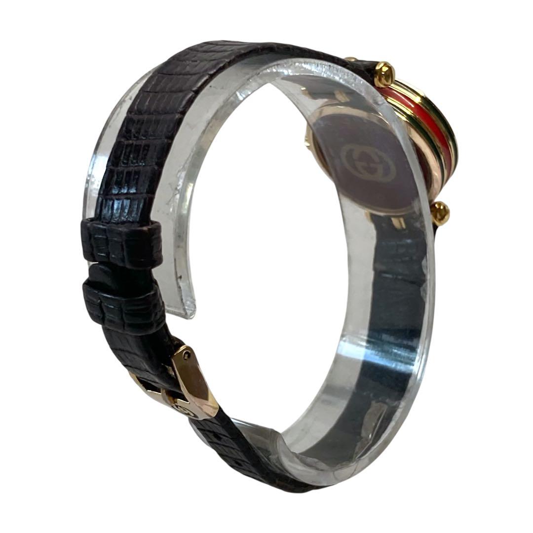 Ⴤ1345 ꕤ美品 GUCCI シェリーライン 腕時計 ゴールド 2針 クォーツ