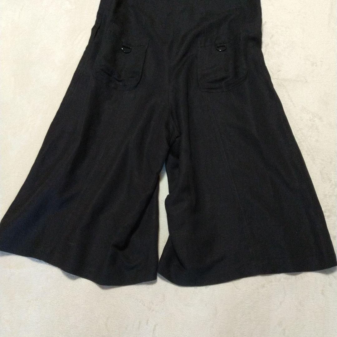 美品　t.b2　センソユニコ　黒　サロペット　オールインワン　L　ゆったり　LL