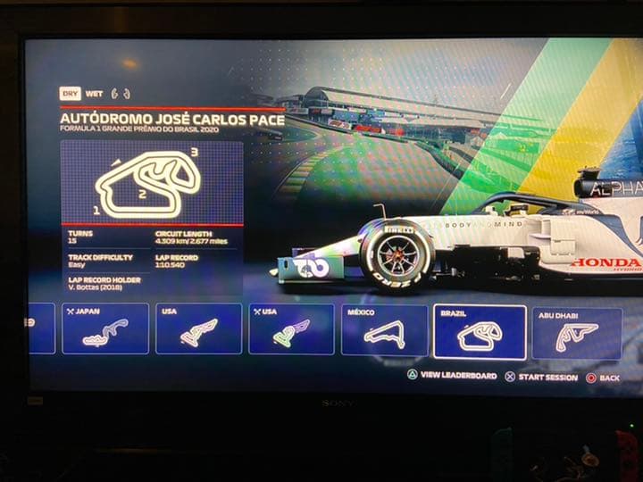 Nintendo Switch F1 2020 PS4
