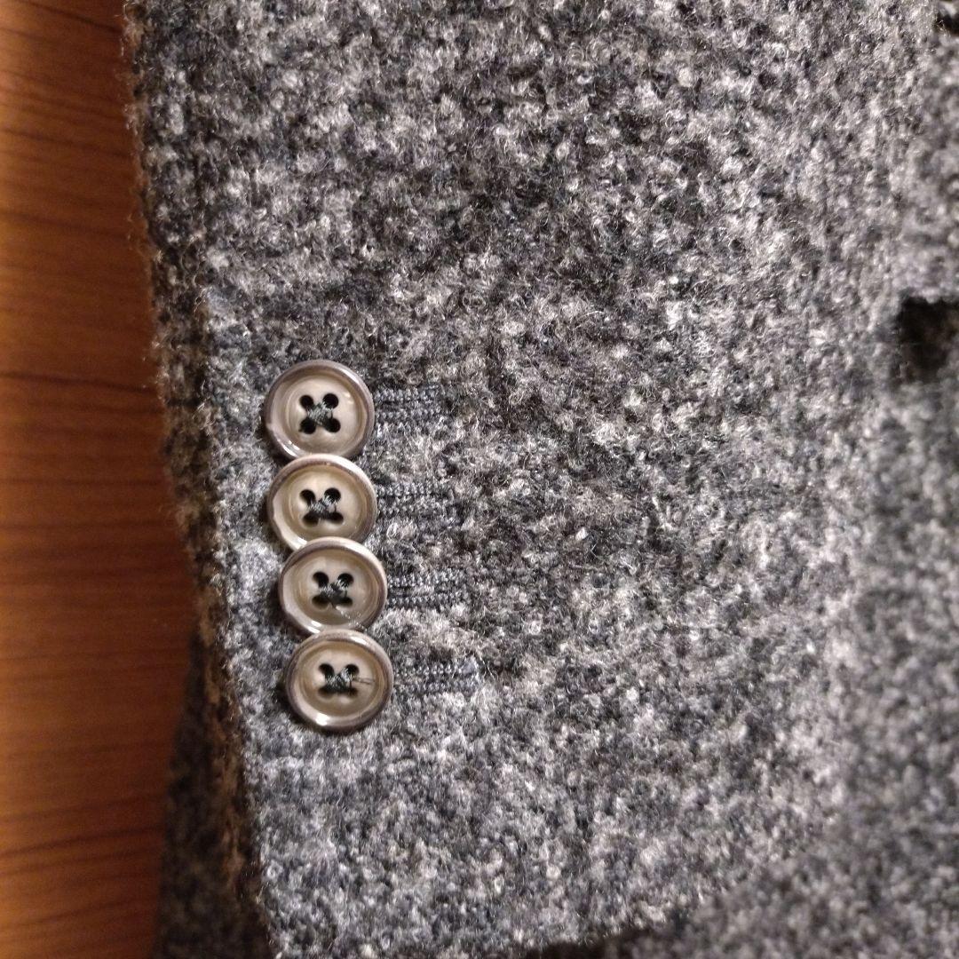 ★最終値下げ★L'8(ロット) チェスターコート 四者混ブークレ生地 46