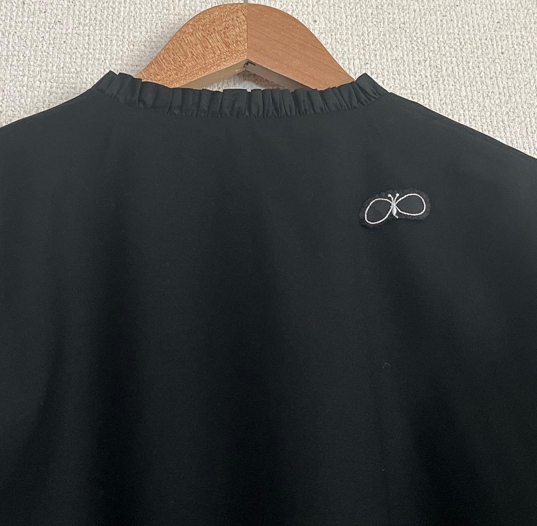 ミナペルホネン　タンバリン　choucho 薄手ウール　ジャケット　ハンドメイド