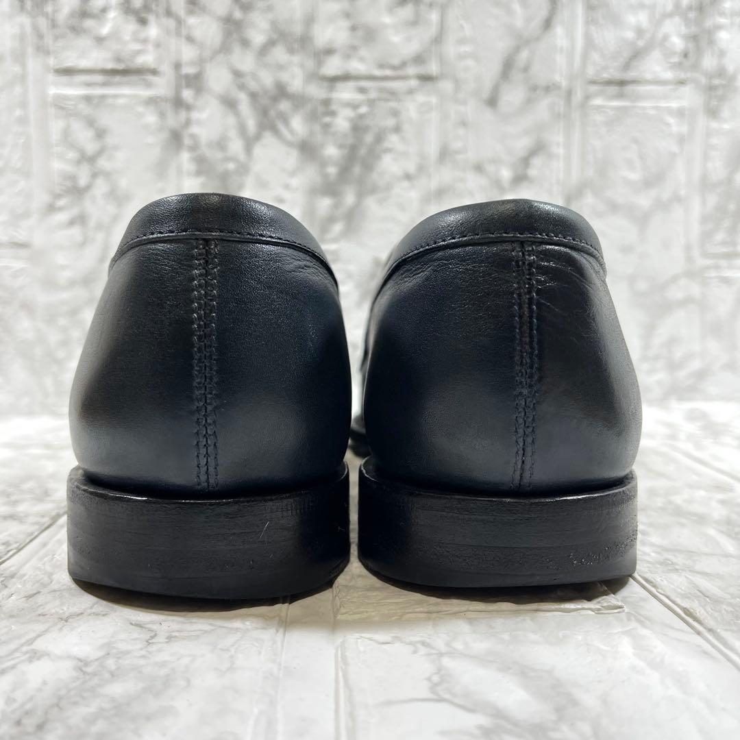 【美品】ジャランスリワヤ 98589 18045 ローファー　ネイビー