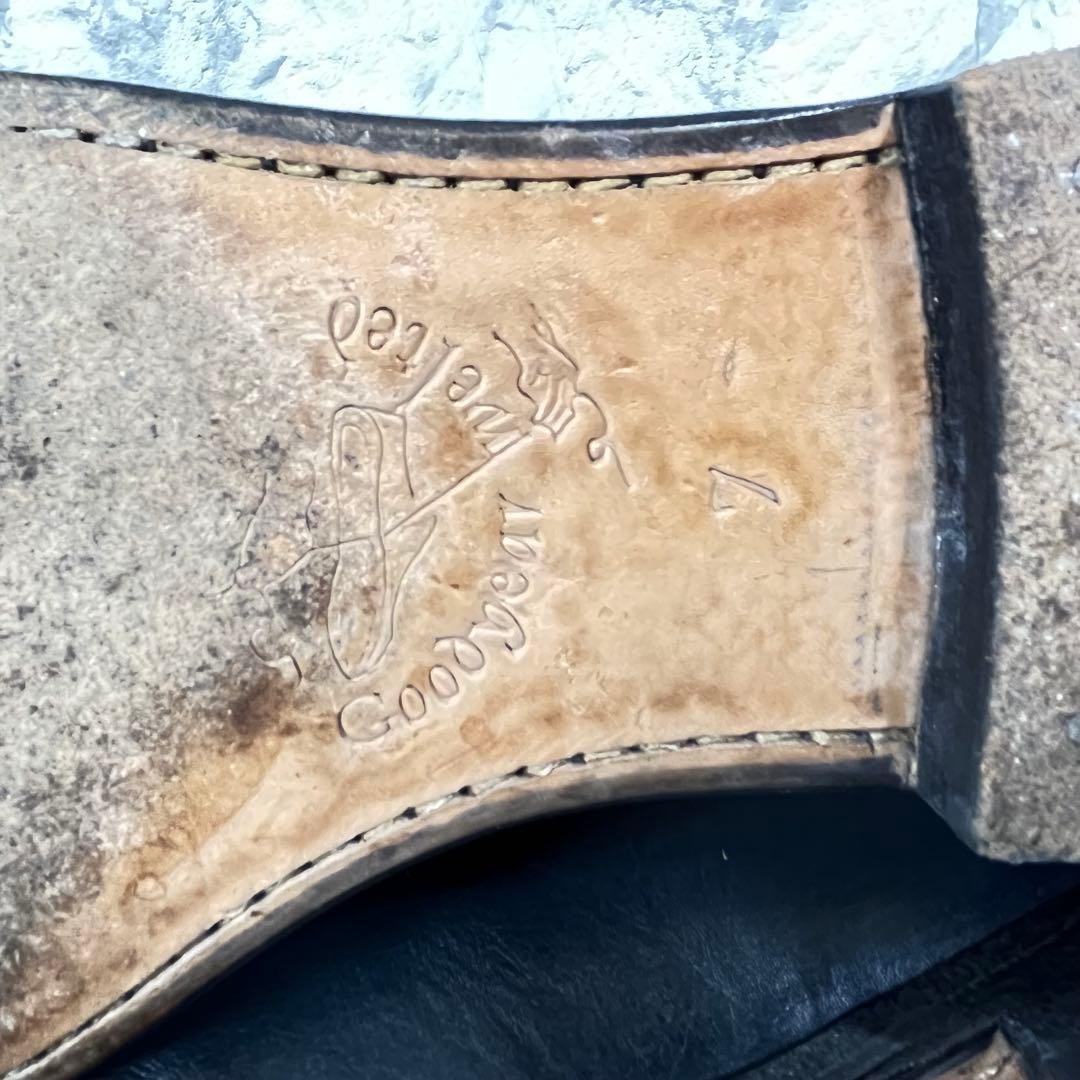 【美品】ジャランスリワヤ 98589 18045 ローファー　ネイビー