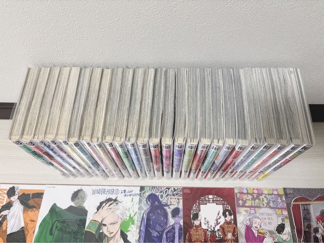 WIND BREAKER 1巻〜24巻　全巻　特典　初版　帯付き