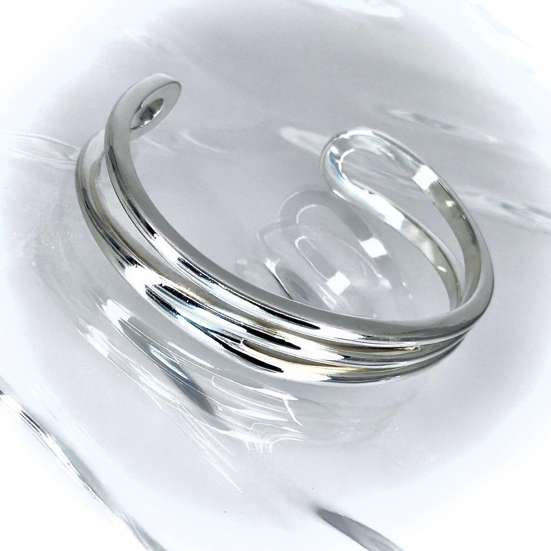 T&Co. ティファニー ダイアゴナル バングル AG 925 ヴィンテージ