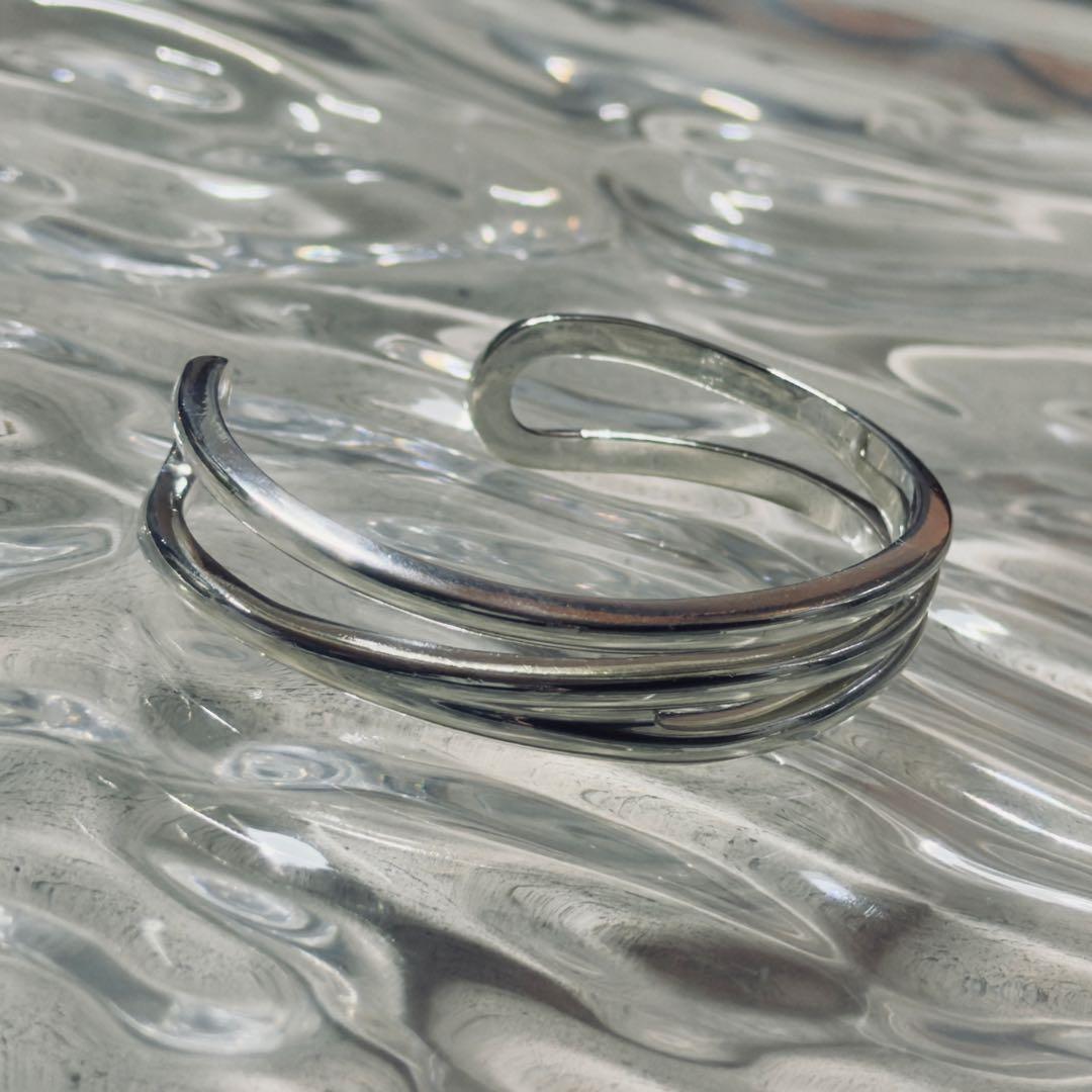 T&Co. ティファニー ダイアゴナル バングル AG 925 ヴィンテージ