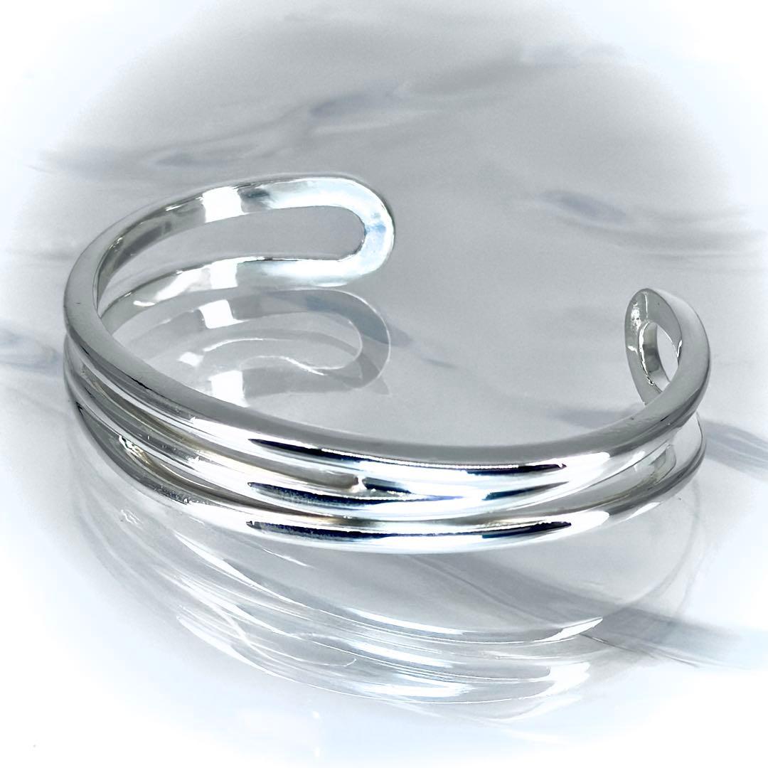 T&Co. ティファニー ダイアゴナル バングル AG 925 ヴィンテージ