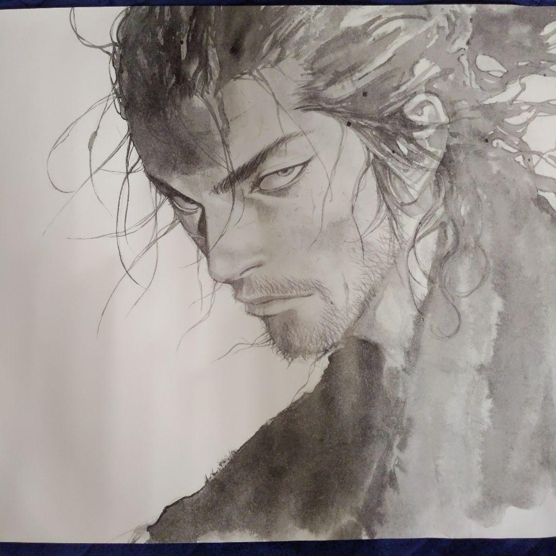 バガボンド　宮本武蔵　ポスター　最後のマンガ展　井上雄彦