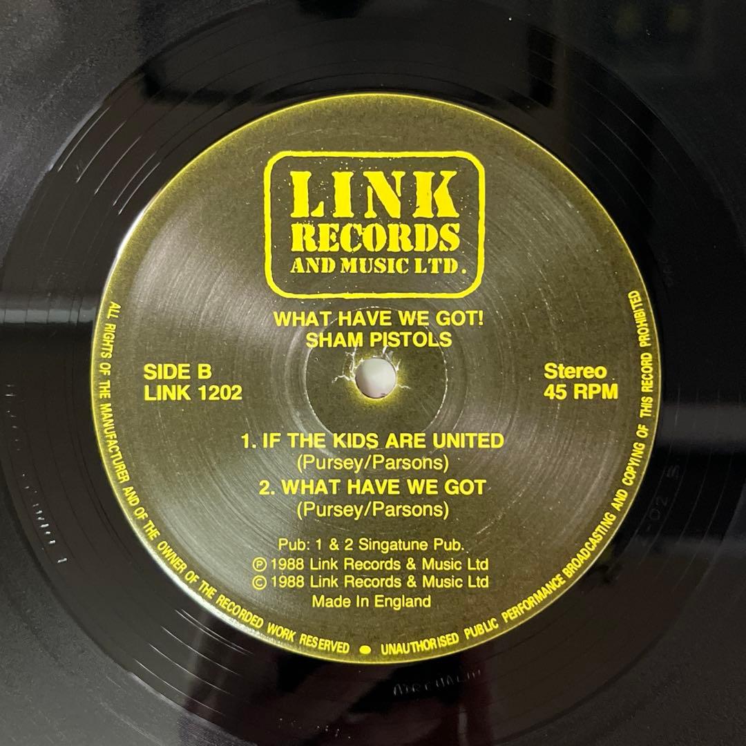 レア音源！ SHAM PISTOLS WHAT HAVE WE GOT！