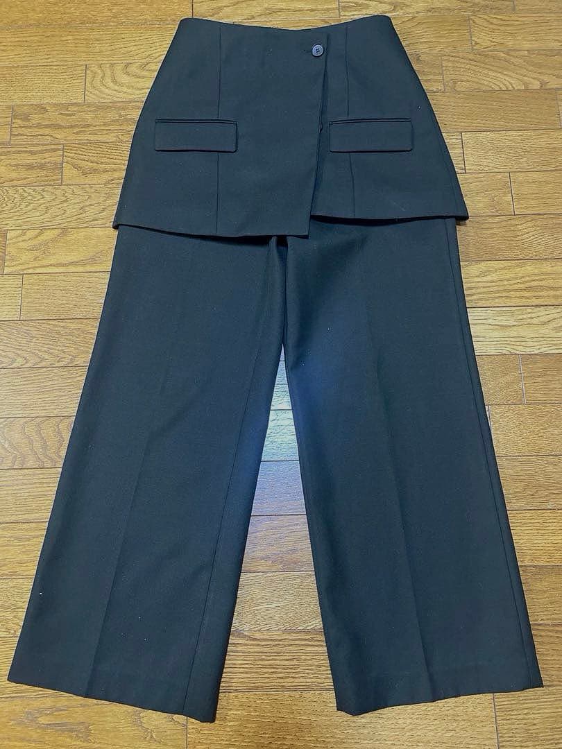 【最終値下げ】todayful Layered Twill Trousers 黒