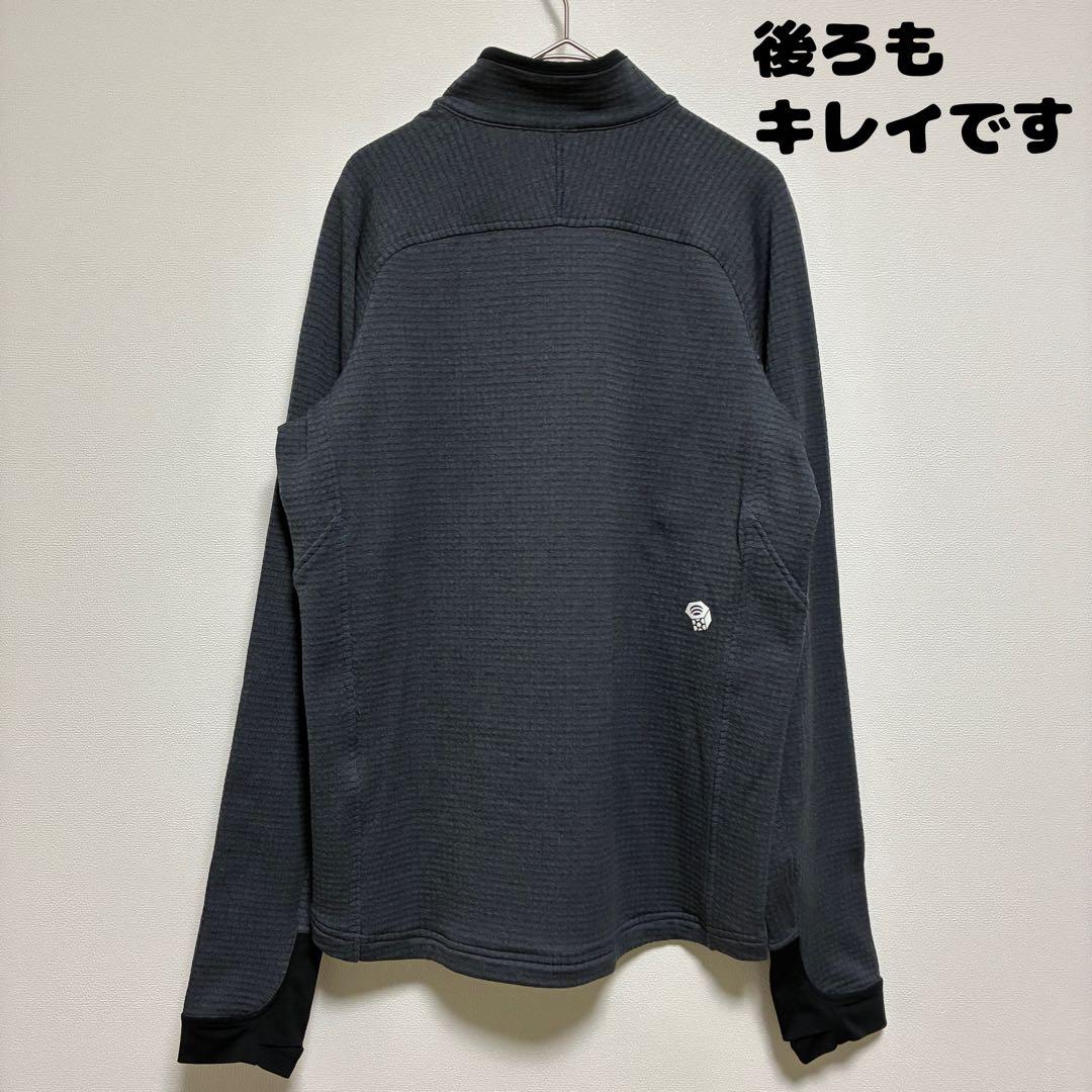 未着用　マウンテンハードウェア　ポーラテックパワーグリッド　フリース　黒　Ｍ相当