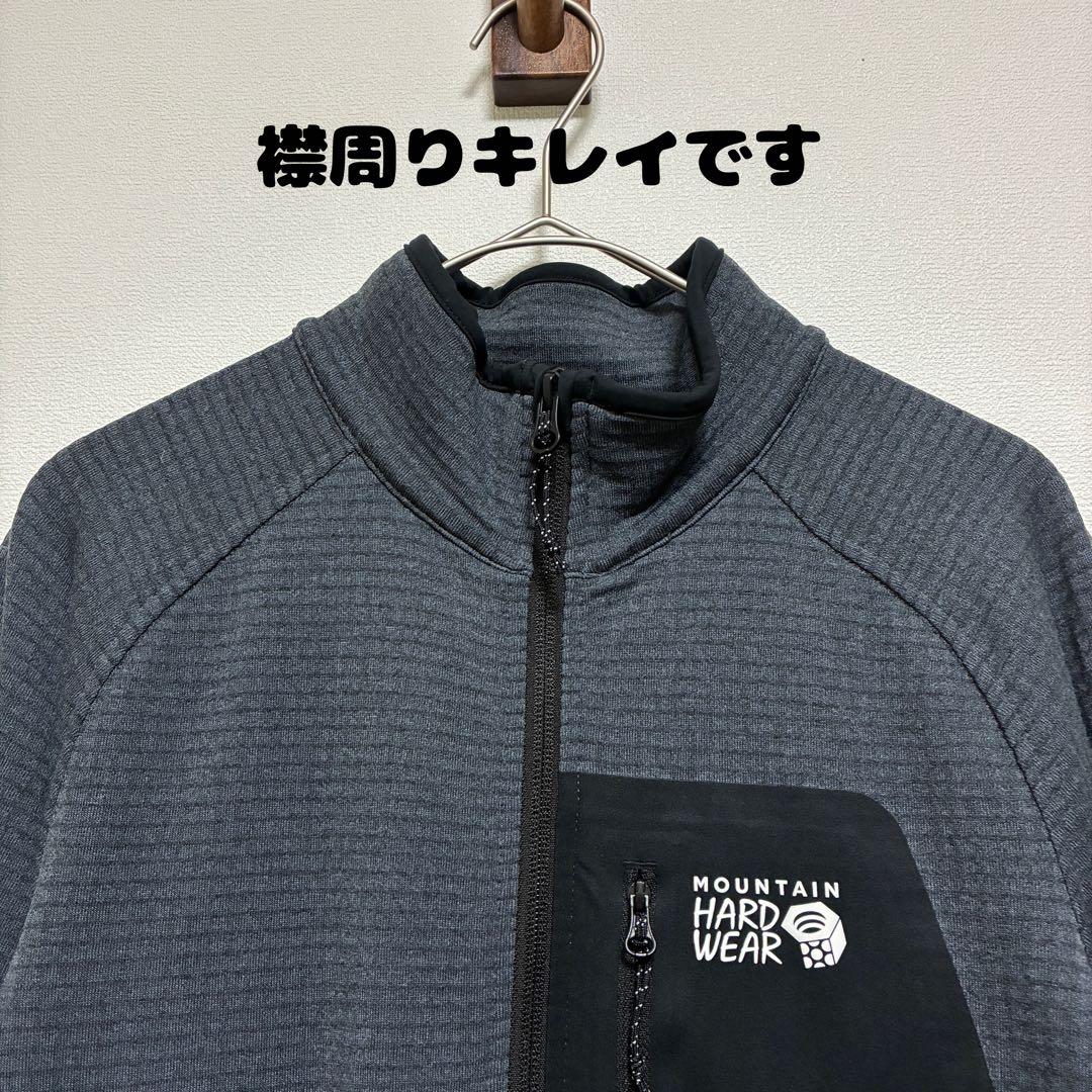 未着用　マウンテンハードウェア　ポーラテックパワーグリッド　フリース　黒　Ｍ相当