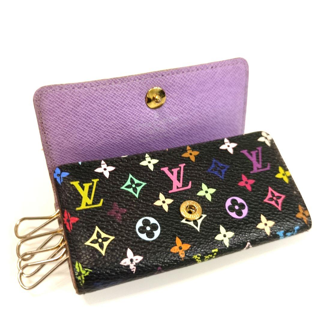 Louis Vuitton ミュルティクレ4 マルチカラー キーケース 美品