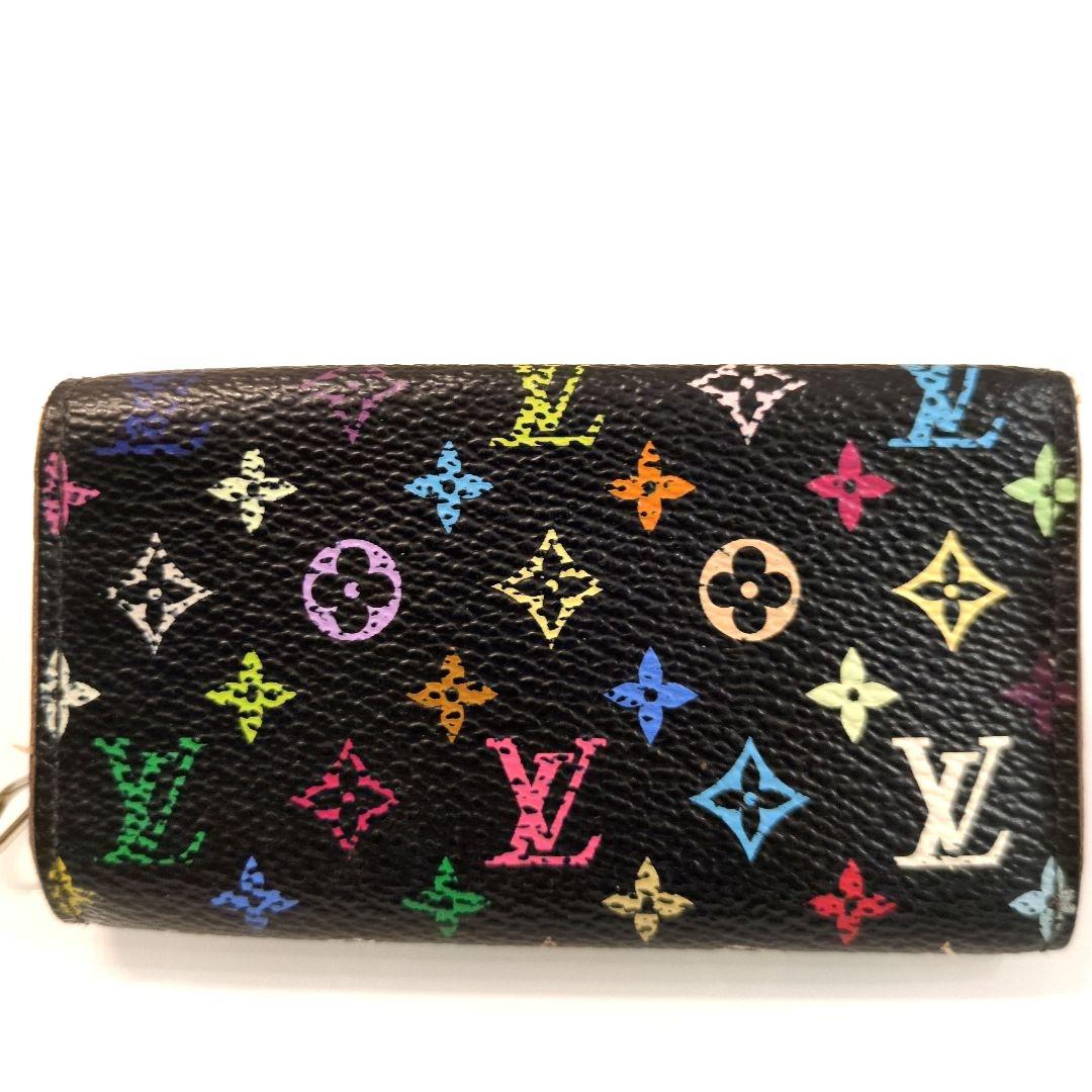 Louis Vuitton ミュルティクレ4 マルチカラー キーケース 美品
