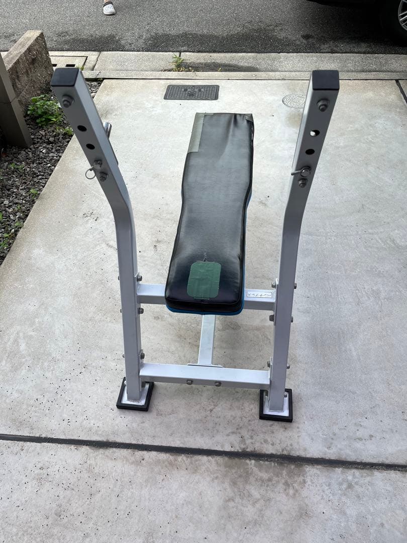 ２５０㎏対応ベンチプレスシャフト3段階調整有り引取り限定