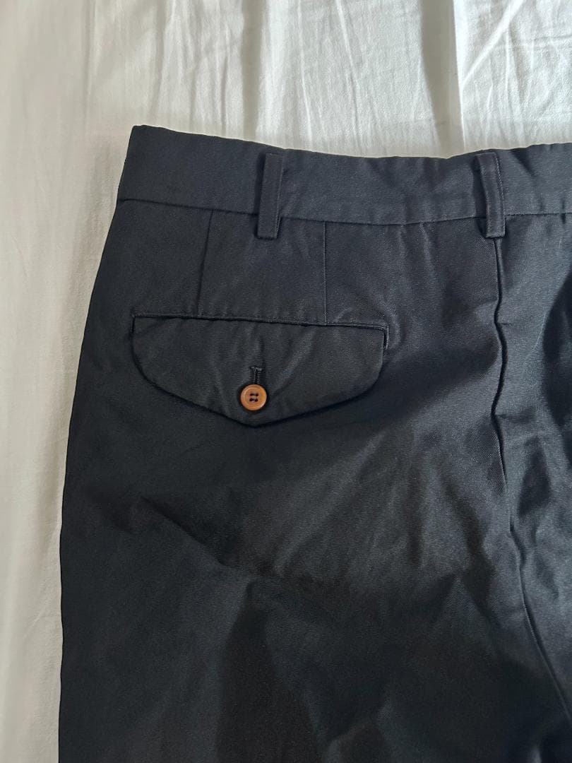 コムデギャルソンオムプリュス 定番 ポリ縬 ストレートパンツ