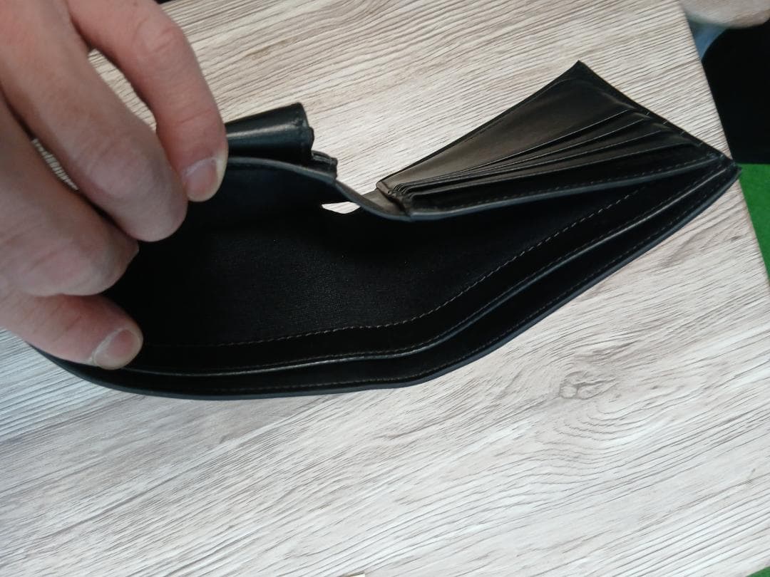 バイフォールドウォレット / グレインドカーフスキン