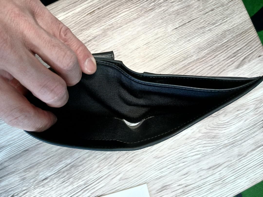 バイフォールドウォレット / グレインドカーフスキン