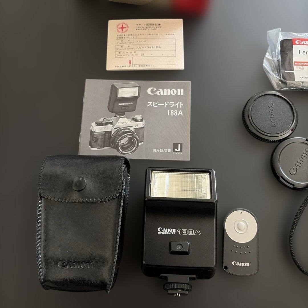 Canon AE-1PROGRAM いろいろセット　ジャンク品 使用説明書付き