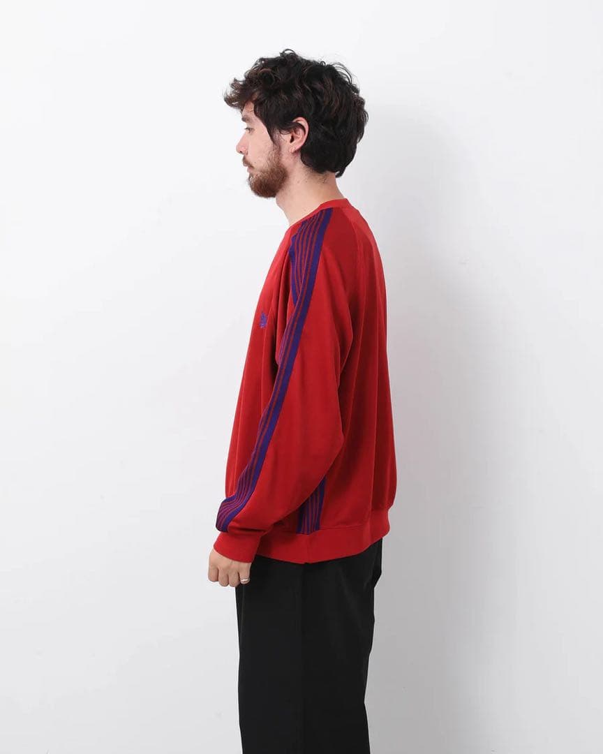 新品 NEEDLES ニードルズ トラック クルーネック シャツ M