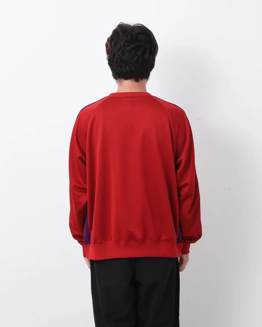 新品 NEEDLES ニードルズ トラック クルーネック シャツ M
