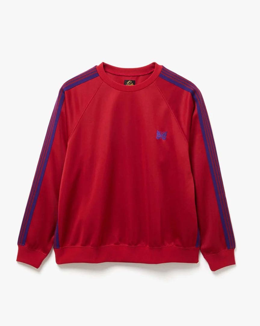 新品 NEEDLES ニードルズ トラック クルーネック シャツ M