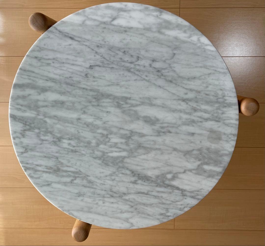 Francfranc（フランフラン）シフラ　大理石　サイドテーブル　ローテーブル