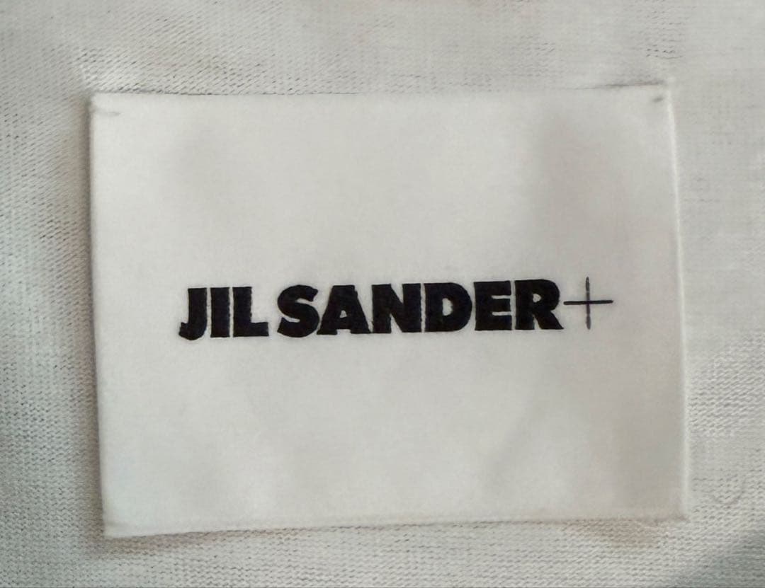 新品未使用！JIL SANDER ジル サンダー プラス ロンt 長袖 L 白