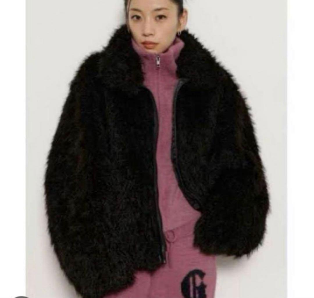 LAGUAGEM VOLUME フェイクファージャケット