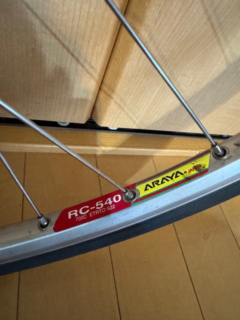 DURA ACEトラックレーサーピストレーサークリンチャタイヤホイル前後700C